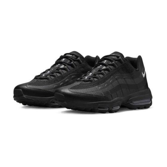 Nike Air Max 95 Ultra Sneakers - Black/White - UK Size 12